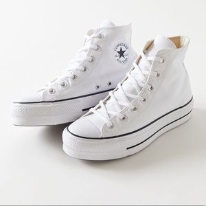 Chuck Taylor All Star Canvas Platform High Top Sneaker size 5.5